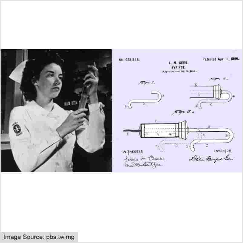 Letitia Geer’s Patent for Medical Syringe Child Help Foundation