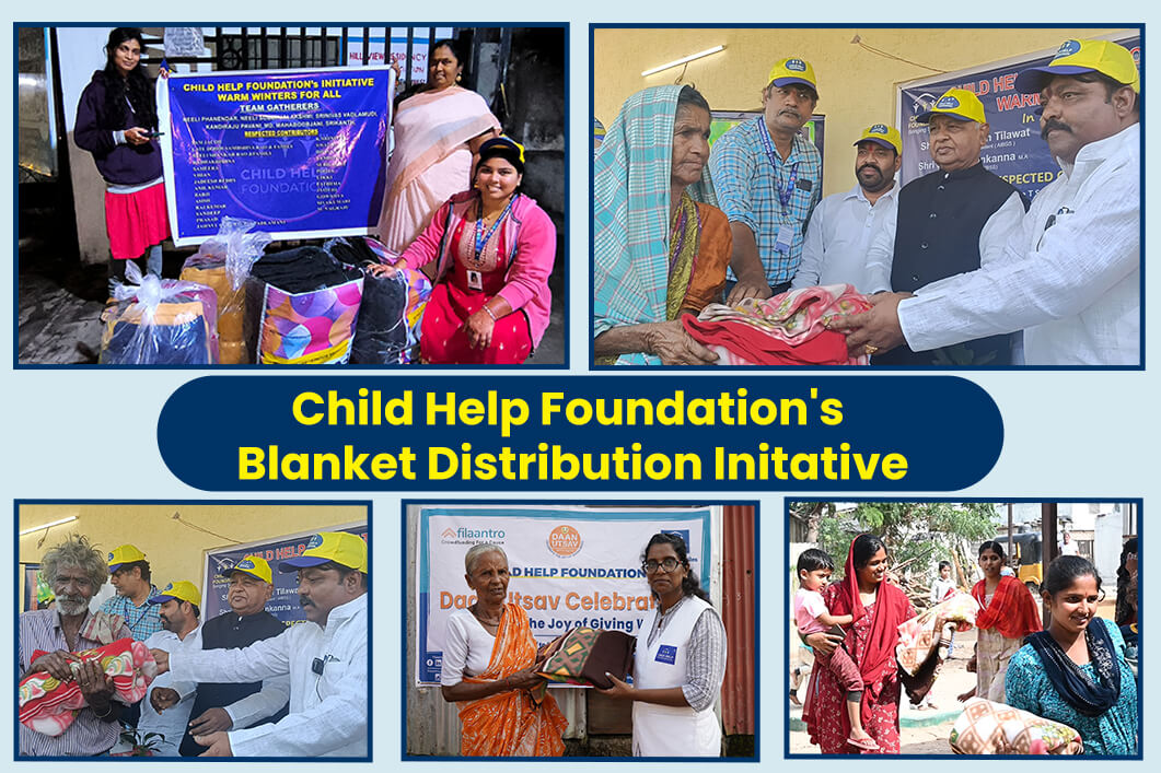 Blanket Distribution Child Help Foundation