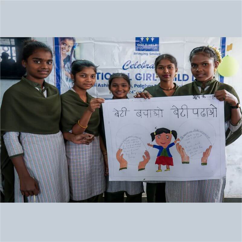  Beti Bachao, Beti Padhao awareness by females students from Ashram school