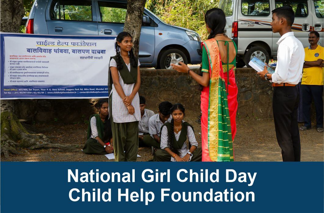 Child Marriage session by Child Help Foundation volunteer