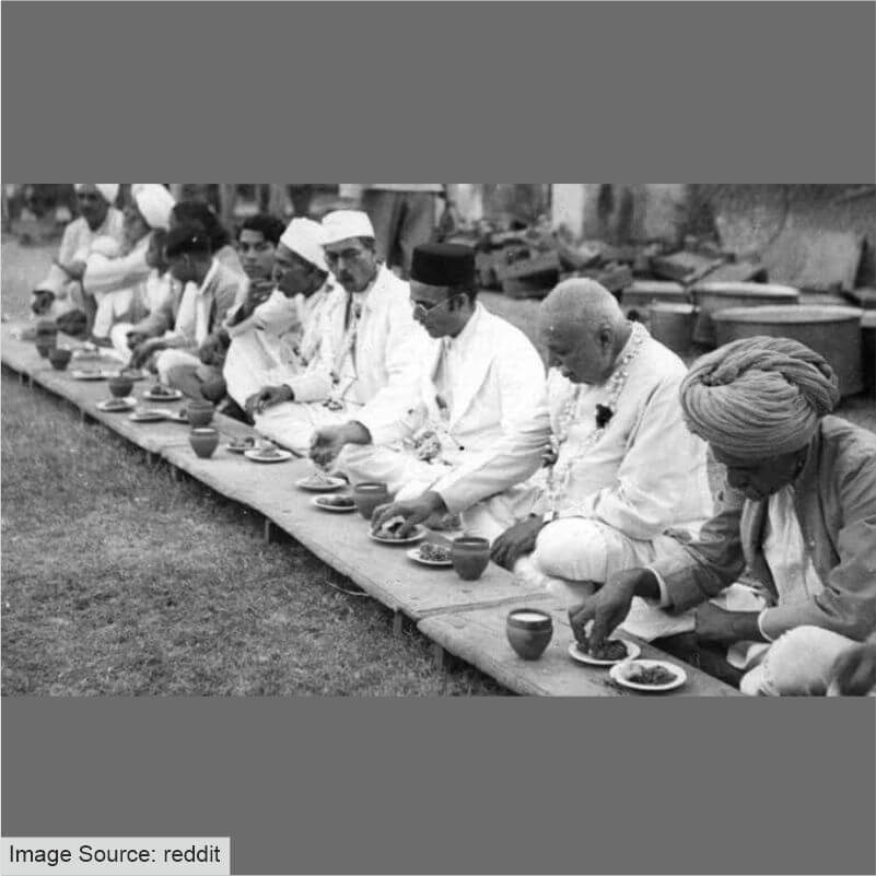 Inter-Caste Dining at Ratnagiri 1930 Child Help Foundation