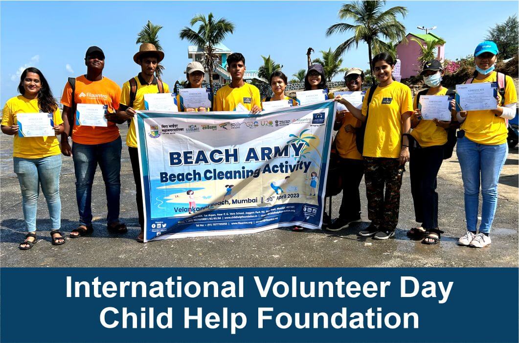 International Volunteer Day Child Help Foundation