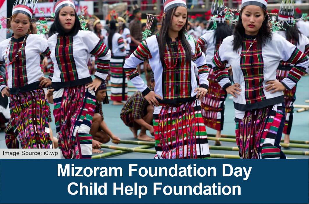 Mizoram Foundation Day Child Help Foundation