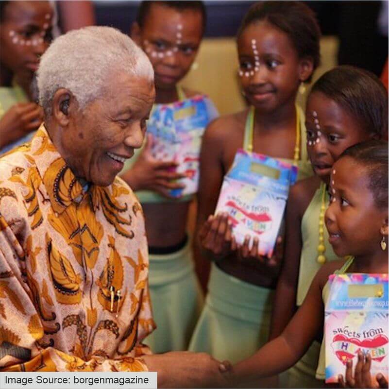 Nelson Mandela’s Philanthropic Work Child Help Foundation