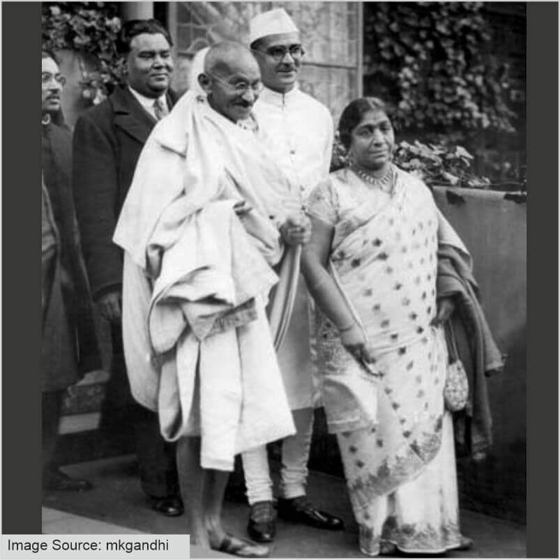 Sarojini Naidu and Mahatma Gandhi Child Help Foundation
