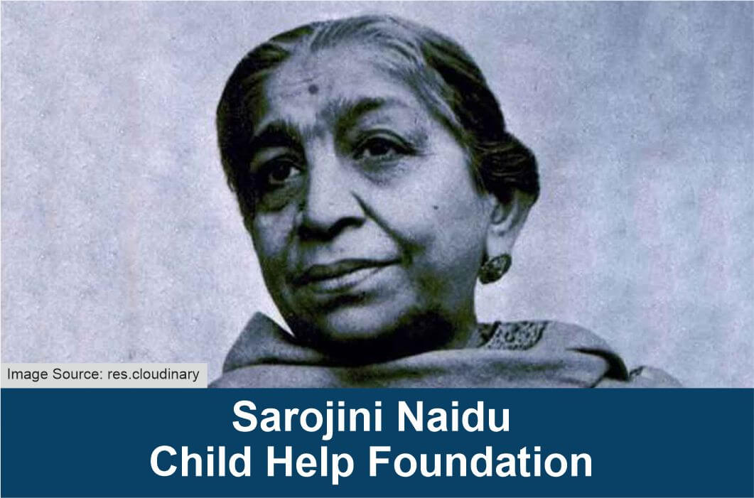 Sarojini Naidu and Mahatma Gandhi Child Help Foundation