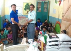 Team Odisha Child Help Foundation supporting kids of Ashraya Orphanage, Bhubaneswar, Odisha