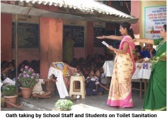 Event: Inauguration of School Toilet under Project SSWACH