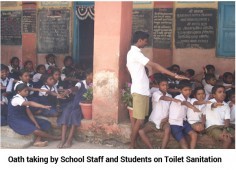 Event: Inauguration of School Toilet under Project SSWACH
