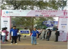 Pinkathon held at Bangalore on 22nd Feb, 2015.
