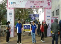 Pinkathon held at Bangalore on 22nd Feb, 2015.