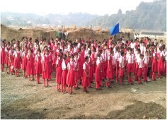 Republic day celebrated in Amcha Ghar Orphanage