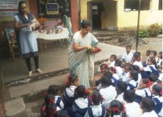Children Day Celebration at Z.P. Rajawali School, Naigaon 