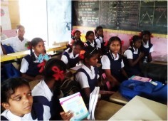 Children Day Celebration at Z.P. Rajawali School, Naigaon 