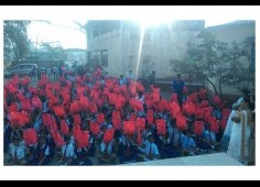 hild Help Foundation celebrated Republic Day at Kamal School