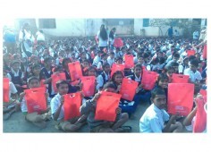 hild Help Foundation celebrated Republic Day at Kamal School