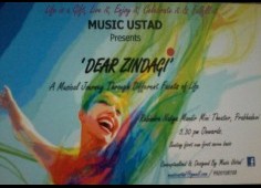 Singing competition conducted with music ustad